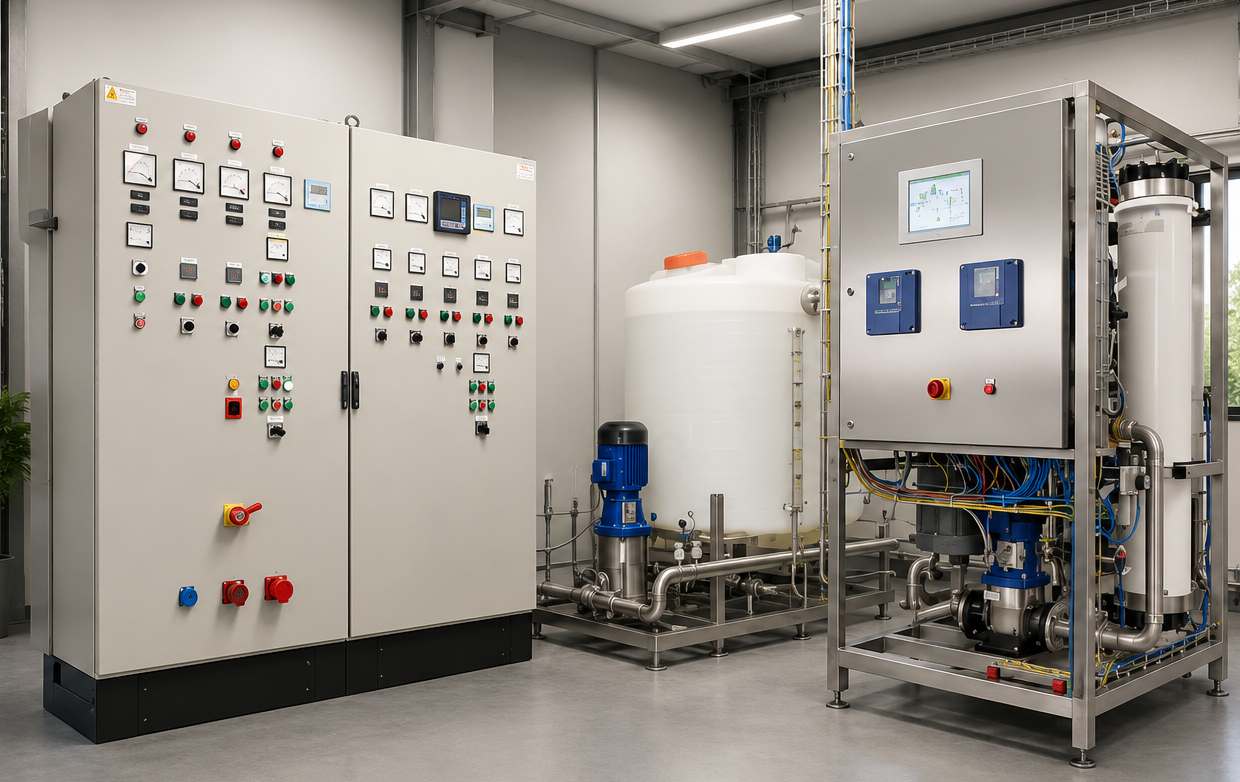Ultrafiltration (UF) Plant Control Panels-img